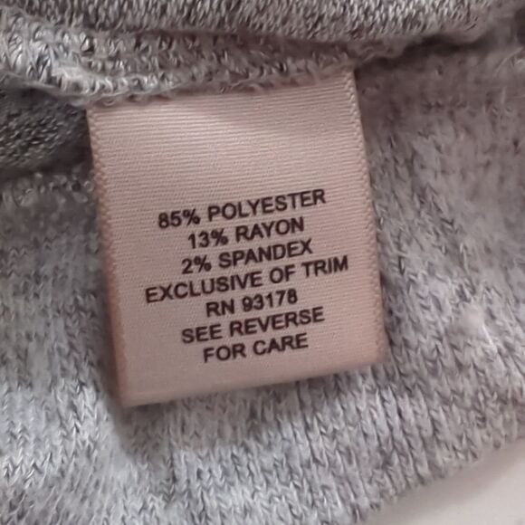 Philosophy Gray And Black Stars Crewneck Sweater - Picture 6 of 6